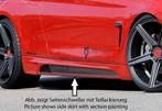 Rieger side skirt | BMW 4-Serie F32 / F33 2013- | ABS | Rech, Verzenden, Nieuw, BMW