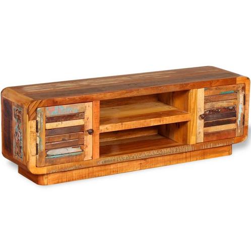 vidaXL Tv-meubel 120x30x40 cm massief gerecycled hout, Huis en Inrichting, Kasten |Televisiemeubels, Nieuw, Verzenden