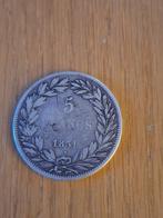 Frankrijk. Louis Philippe I. 5 Francs 1831-W, Lille (Zonder