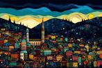 Felix van Horst (1988) - City on the Hill (XXL)