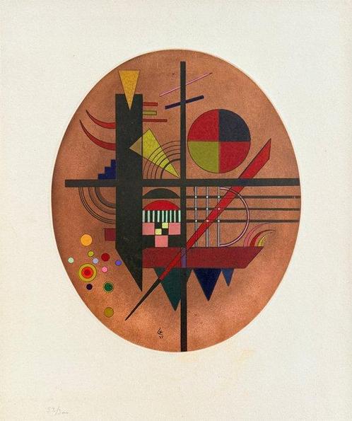 Wassily Kandinsky (1866-1944) - Intime Mitteilung (Message, Antiek en Kunst, Antiek | Overige Antiek