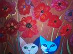 Anna Korzec (X - Cats and Poppies after Rosina Wachtmeister