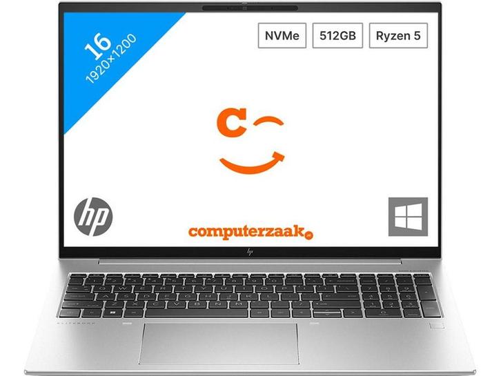 HP EliteBook 865 G10 - Laptop - AMD Ryzen 5 7545U 3.2GHz, Computers en Software, Windows Laptops, Zo goed als nieuw, Verzenden