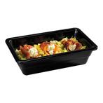 Gastronorm bak zwart melamine | 1/4 GN | 26,5x16,2x6,5(h)cm, Verzenden, Nieuw in verpakking