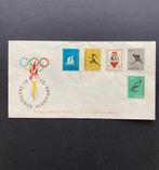 Nederland 1956 - FDC - Olympiade - NVPH E26, Postzegels en Munten, Gestempeld