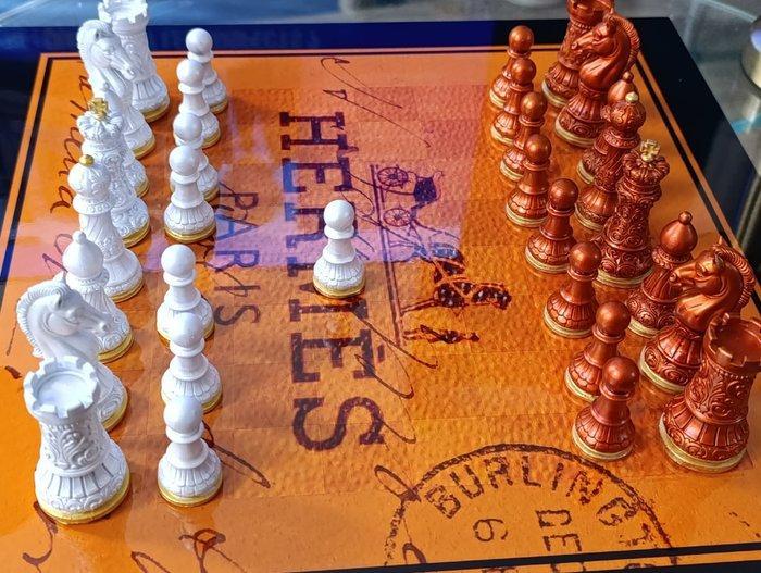 Dominique Kleiner - Hermès orange Baroque, Antiquités & Art, Art | Objets design