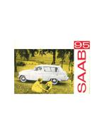 1960 SAAB 95 BROCHURE ENGELS (USA), Ophalen of Verzenden