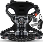 LOVPET® Reflecterende Hondentuigje - Hondenharnas - Grijs- S, Dieren en Toebehoren, Verzenden, Nieuw