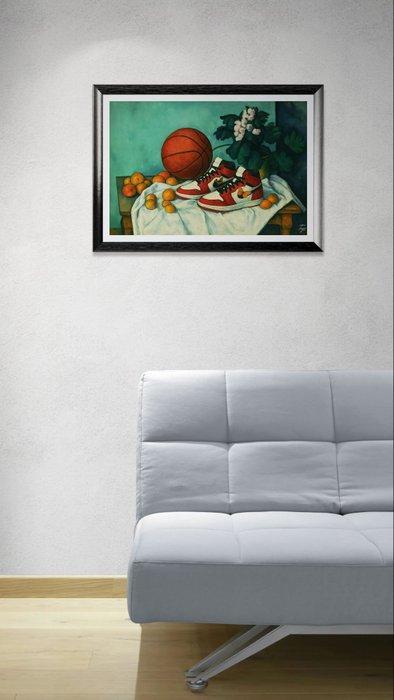 Teejo (1992) - Nature morte à la Sneaker - Cezanne, Antiek en Kunst, Antiek | Overige Antiek