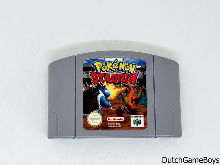 Nintendo 64 / N64 - Pokemon Stadium - ESP, Games en Spelcomputers, Games | Nintendo 64, Gebruikt, Verzenden