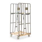 Gebruikte 2-Heks rolcontainer 2-heks refurbished klemhekken, Ophalen of Verzenden