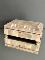 Boîte à bijoux - Bois, palladium - Boîte à bijoux en nacre
