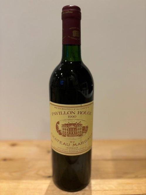 1990 Pavillon Rouge du Château Margaux, 2nd wine Ch. Margaux, Collections, Vins