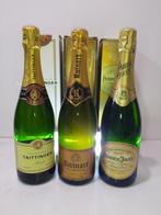 Perrier-Jouët, Ruinart, Taittinger - Champagne - 3 Flessen, Nieuw