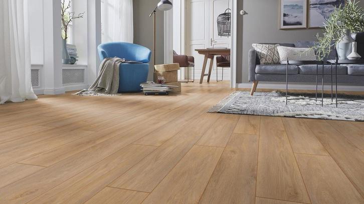 XL CROMAT Eiken EXTRA BREED Laminaat / Woonkamer /, Doe-het-zelf en Bouw, Vloerdelen en Plavuizen, Ophalen of Verzenden