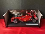 Hot Wheels 1:18 - Model raceauto - Ferrari F2008 Kimi, Hobby en Vrije tijd, Nieuw