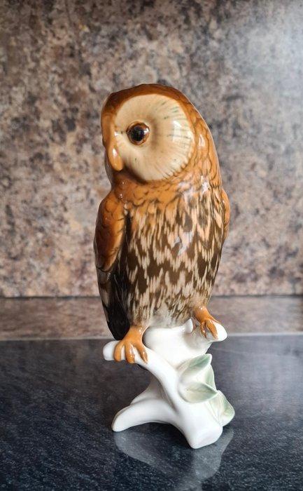 Karl Ens, Volkstedt - Figuur - Tawny Owl - Porselein, Antiek en Kunst, Antiek | Glaswerk en Kristal
