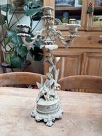 D.G. - Kandelaar Man en vrouw (2) - gietijzer - Louis XV, Antiek en Kunst