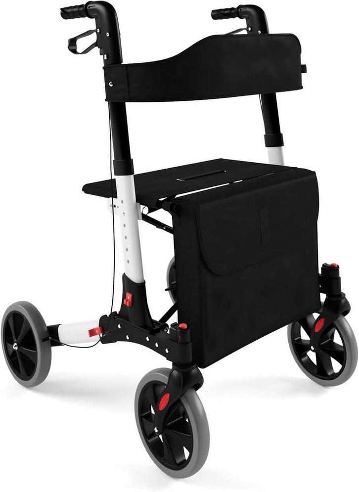 Jago® Rollator - 6-voudig in hoogte verstelbaar, zitting met, Diversen, Rollators, Nieuw, Verzenden