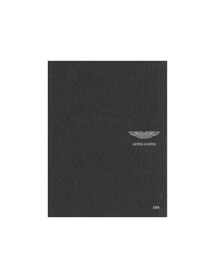 2008 ASTON MARTIN DB9 HARDCOVER BROCHURE ENGELS, Boeken, Auto's | Folders en Tijdschriften