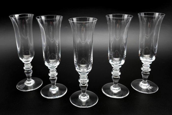 Baccarat - Drinkservies (5) - Normandië - Kristal - calici, Antiek en Kunst, Antiek | Meubels | Tafels