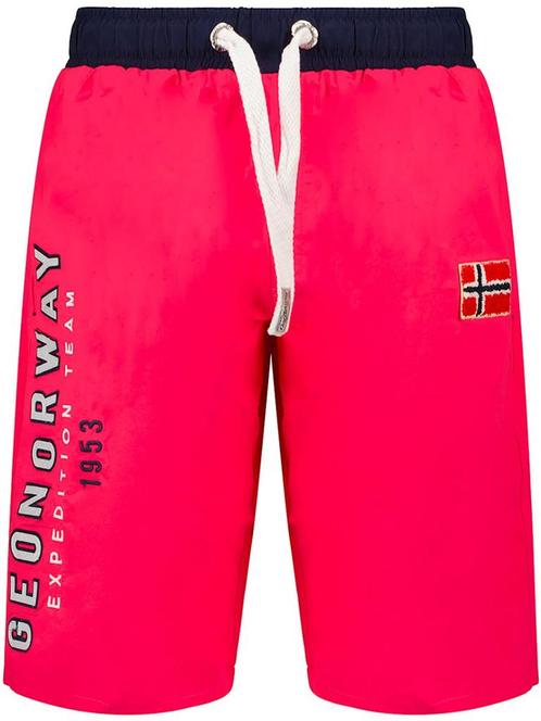 Geographical Norway Zwembroek Qoderato Fluo Pink, Kleding | Heren, Broeken en Pantalons, Verzenden