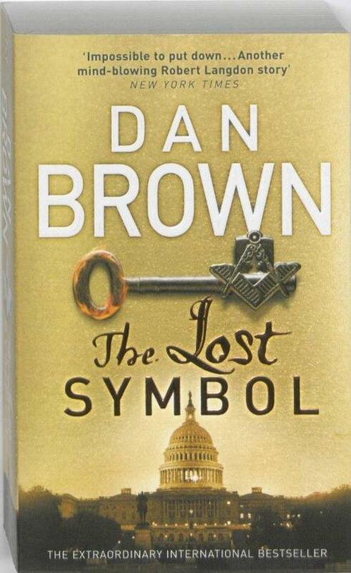 The lost symbol / Robert Langdon / 3 9780552161237 Dan Brown, Boeken, Overige Boeken, Gelezen, Verzenden