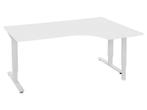 Wit Verstelbaar Bureau - Hoekbureau, Huis en Inrichting, Bureaus, Verzenden, In hoogte verstelbaar, Nieuw, Bureau