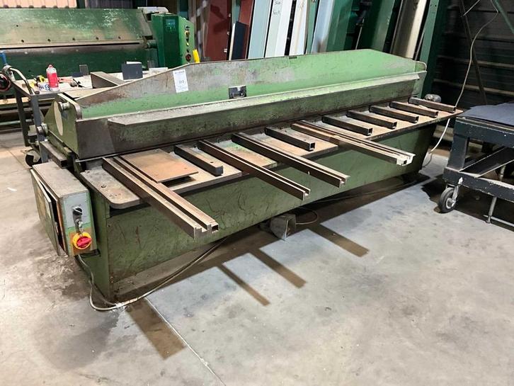 Online veiling - Reinhardt 82.25 Guillotineschaar, Zakelijke goederen, Machines en Bouw | Metaalbewerking, Ophalen