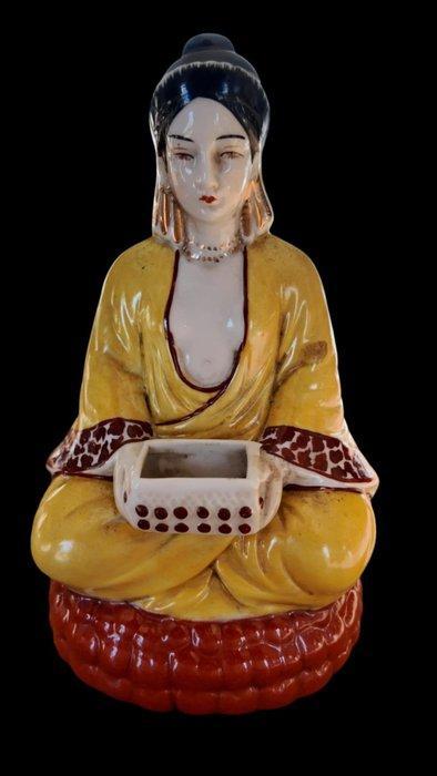Brûle-parfum - Porcelaine - Lampe à parfum Art Deco, Antiek en Kunst, Antiek | Glaswerk en Kristal