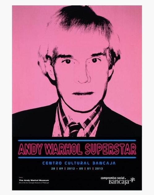 Andy Warhol - Bancaja - Andy Warhol Superstar - Jaren 2010, Antiek en Kunst, Kunst | Tekeningen en Fotografie