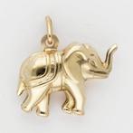Hanger - 18 karaat Geel goud - Olifant