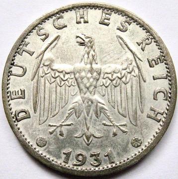 Allemagne Weimar. 3 Mark 1931 A - Scarce