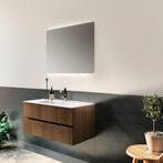 Badkamerspiegel Xenz Garda 80x70cm met Ledverlichting Boven-, Doe-het-zelf en Bouw, Ophalen of Verzenden, Nieuw, Bad