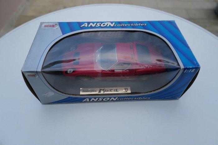 Anson 1:18 - Modelauto - Lamborghini Miura, Hobby & Loisirs créatifs, Voitures miniatures | 1:5 à 1:12