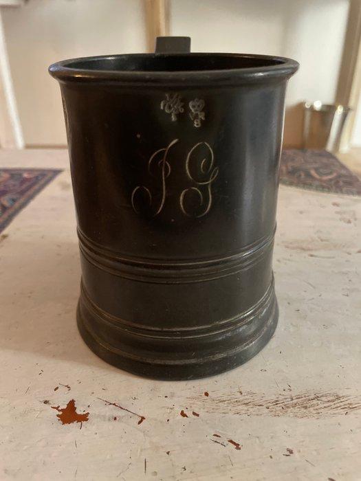 Kroes (2) - Peltre, Antiek en Kunst, Antiek | Keukengerei