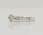 Verlovingsring - 14 karaat Witgoud - 0.55ct. tw. Diamant