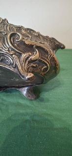 Jardinière - Metaal - Zilveren jardinière