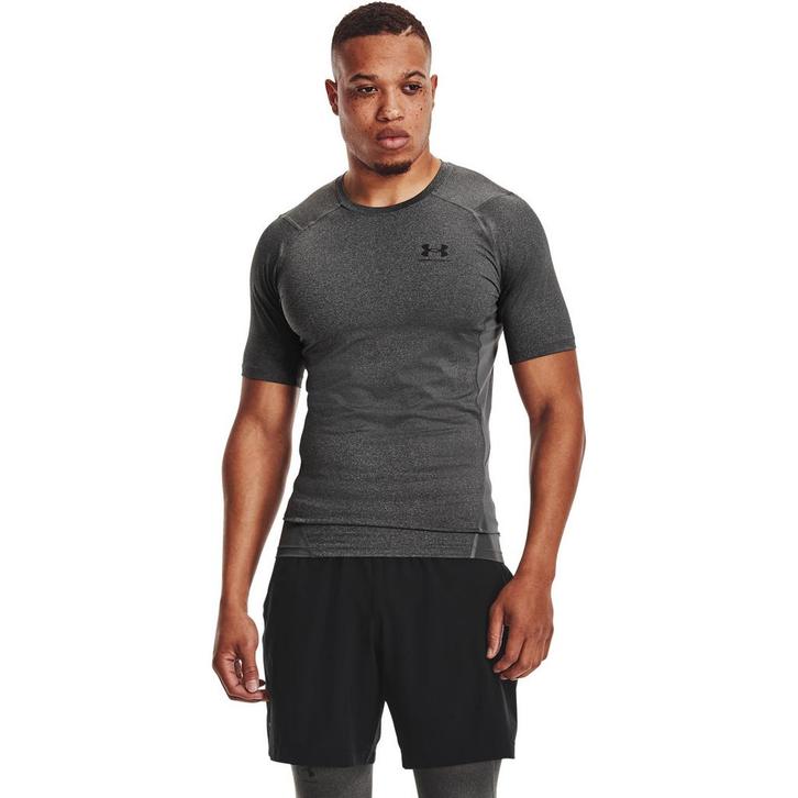 Under Armour HG Armour Comp SS-GRY - Maat XXL, Kleding | Heren, T-shirts, Grijs, Nieuw, Overige maten, Ophalen of Verzenden