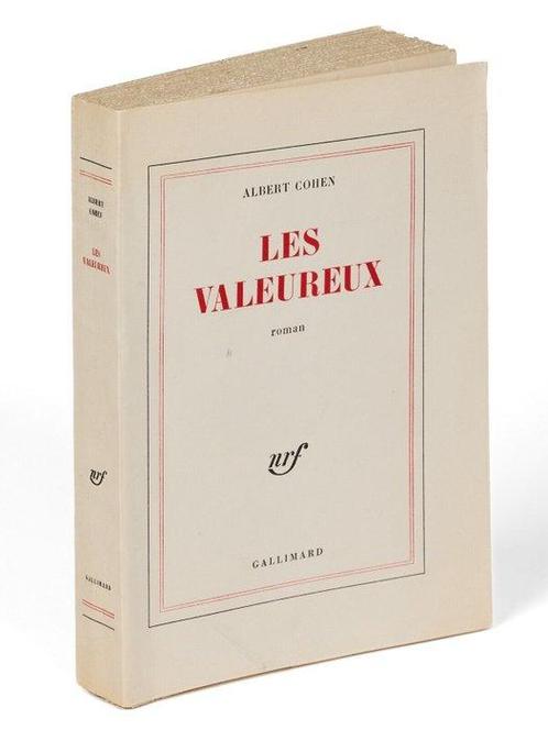 Albert Cohen - Les Valeureux - 1969, Antiek en Kunst, Antiek | Boeken en Manuscripten