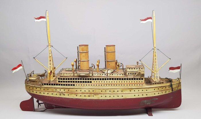 Carette/Bing Or Fleischmann - Modèle de navire de croisière, Antiek en Kunst, Antiek | Speelgoed