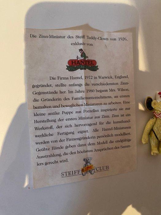 Steiff - Teddybeer Steiff Teddy-Clown 1926 Zinn Miniatur, Antiek en Kunst, Antiek | Speelgoed