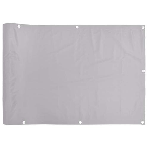 Balkonscherm 800cm Grijs PVC | Tweede Kansje | OP=OP, Tuin en Terras, Tuinschermen, Nieuw, Kunststof, 100 tot 150 cm, 200 cm of meer