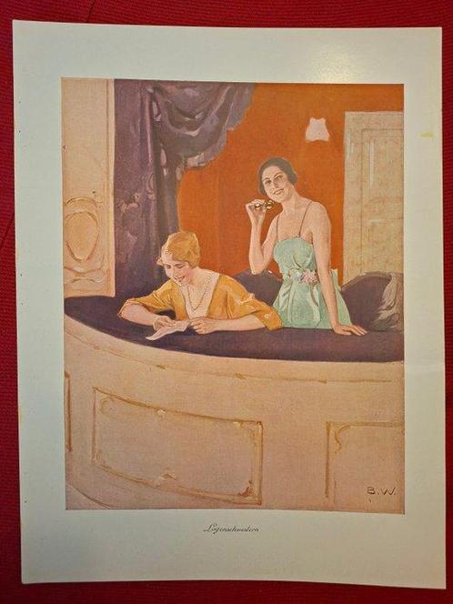 Brynolf Wennerberg (1866-1950) - n. 3 Art Déco (1922), Antiek en Kunst, Kunst | Designobjecten