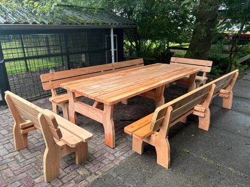 ACTIE (20 % korting) Douglas Houten Tuintafel / tuinbank, Tuin en Terras, Tuintafels, Nieuw, Hout