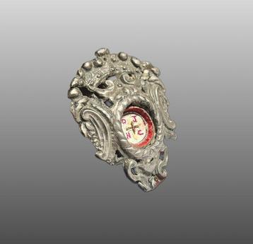 Reliquaire - Argent - 1750-1800 - Sainte Croix de Jésus