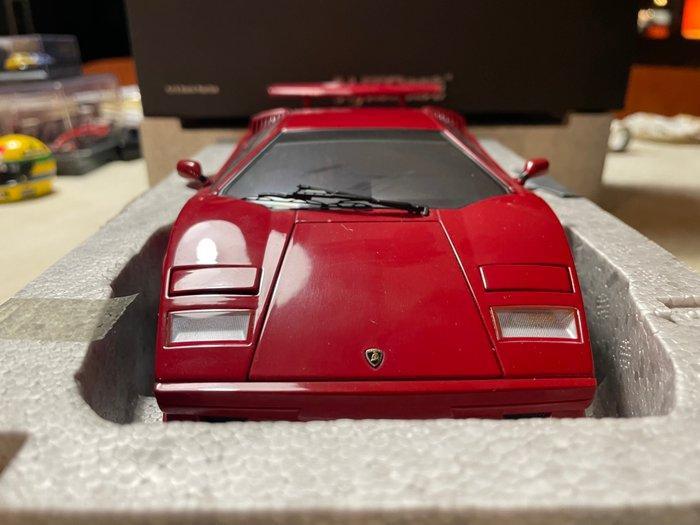 Autoart 1:18 - Modelauto - Lamborghini Countach 25th, Hobby en Vrije tijd, Modelauto's | 1:5 tot 1:12