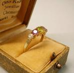 Zonder minimumprijs - Ring - 8 karaat Geel goud - 2.00ct., Nieuw