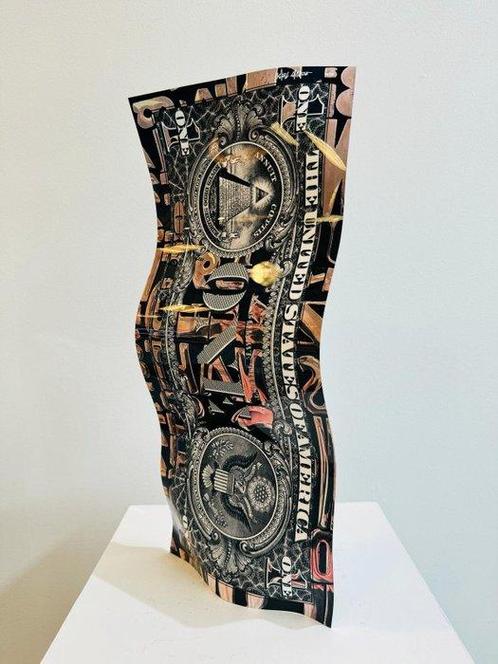 Karl Lagasse (1981) - Crypto Gold - No reserve, Antiek en Kunst, Kunst | Schilderijen | Modern
