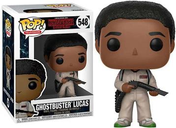 Funko POP! Vinyl TV Stranger Things S2-Ghostbuster Lucas, Ophalen of Verzenden